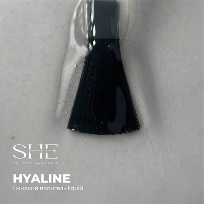 Жидкий полигель SHE Liquid PolyGel Hyaline 15 мл