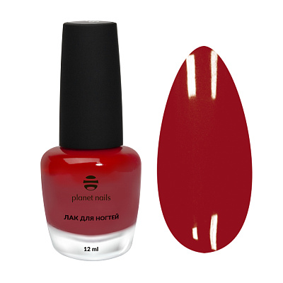 Лак для ногтей с гелевым эффектом Planet nails №868 12 мл арт.13868