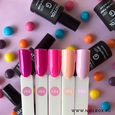 Гель-лак Grattol GTC164 Summer Pink, 9 мл