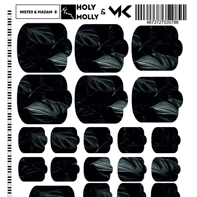 Пленки для дизайна ногтей Holy Molly Mister & Madam №08
