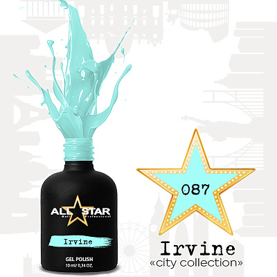 Гель-лак All Star №087 Irvine, 10 мл
