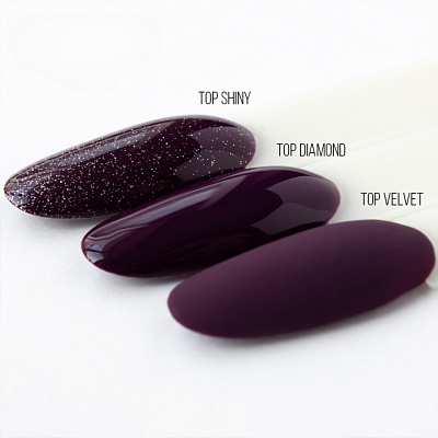 Матовый топ для гель-лака с липким слоем  MIO Nails Velvet 15 мл