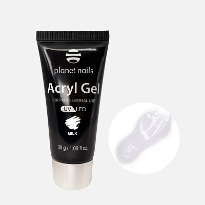 Акригель Acryl Gel Planet Nails Milk 30 г арт. 11512
