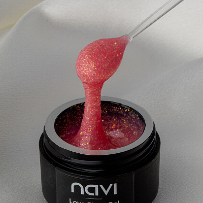 Моделирующий гель NAVI с блестками Love Story Gel 08 15 мл
