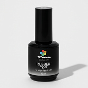 Каучуковый топ для гель-лака Bloom Rubber Top No Wipe без липкого слоя 15 мл