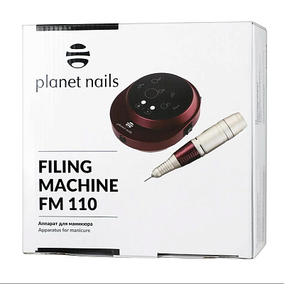 Аппарат для маникюра Filing Machine FM 110 Planet nails 45 тыс об. 40 Вт арт.10024