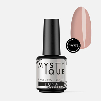 Файбер гель для наращивания Mystique Pro Fiber Gel «Duna» 15 мл
