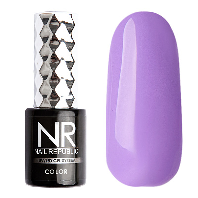 Гель-лак Nail Republic №161 (Гелиотроповый), 10 мл