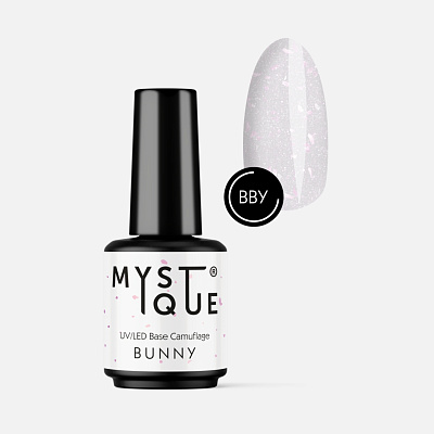 Камуфлирующая база для гель-лака Mystique Bunny 15 мл