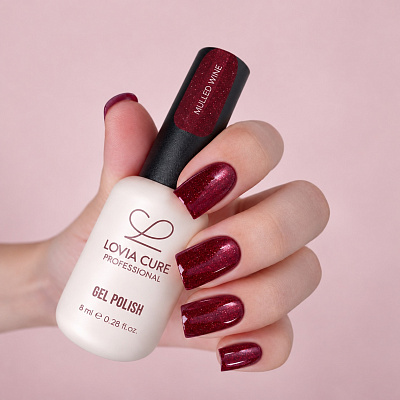 Гель-лак LOVIA CURE 347 Mulled Wine 8 мл