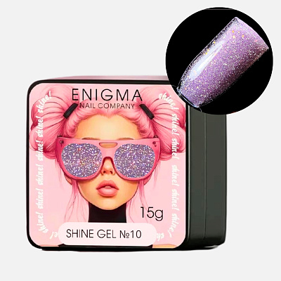 Гель для наращивания ENIGMA Shine gel №10 15 мл