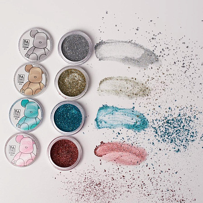 Втирка для дизайна Chrome IVA NAILS №05