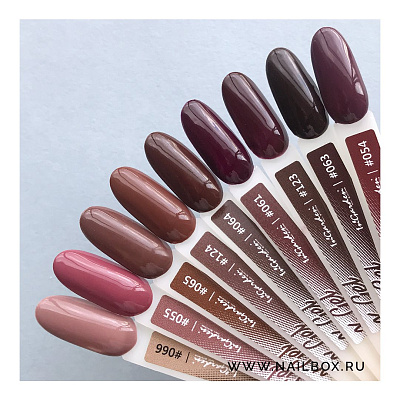 Гель-лак InGarden X-Gel №065 (Плотный шоколадный), 8 мл