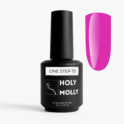 Гель-лак Holy Molly ONE STEP 3 IN 1 №13 11 мл