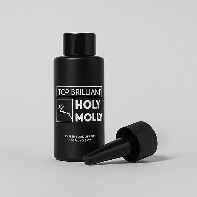 Топ для гель-лака Holy Molly Top BRILLIANT 100 мл бутылка