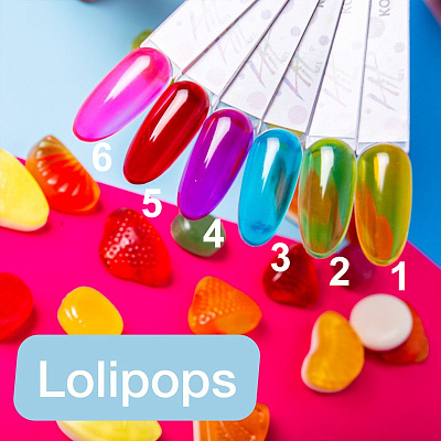 Гель-лак HIT Lollipops №06, 9 мл