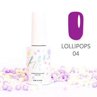 Гель-лак HIT Lollipops №04, 9 мл