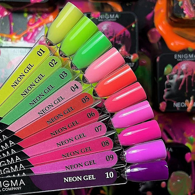 Гель для наращивания ENIGMANIC NEON gel №09 15 мл