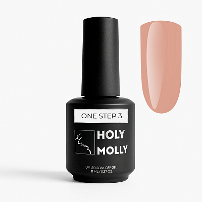 Гель-лак Holy Molly ONE STEP 3 IN 1 №03 11 мл