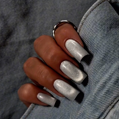 Гель-лак кошачий глаз MIO Nails Лунная кошка белая Moon Cats 8 мл