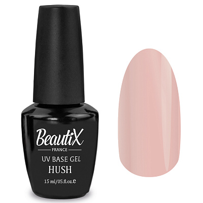 Камуфлирующая база UV Base Gel Beautix HUSH 15 мл