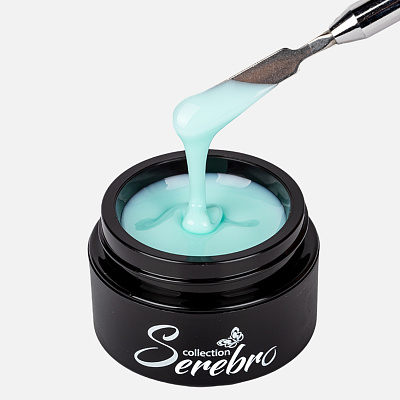 Моделирующий гель с акриловой пудрой Serebro Modeling Gel №04 15 мл