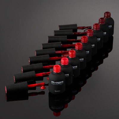 Гель-лак Monami R.E.D. Rosso corsa 8 г