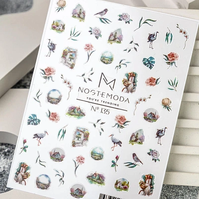 Наклейки NogteModa №135