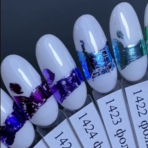 Фольга переводная №1620 Zoo Nail Art матовая розовая, 4*50 см