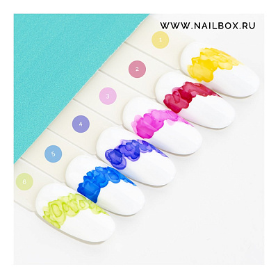 Акварельные капли FINE ART Patrisa Nail A3 розовый, 8 мл