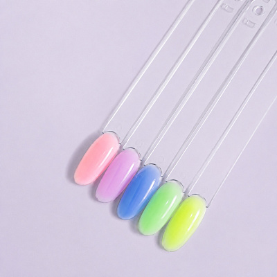 Моделирующий гель LOVIA CURE с кератином и кальцием Nail Care Gel Limit Lavender Fields 15 мл