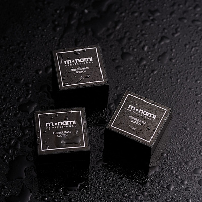 Каучуковое базовое покрытие Rubber Base SCOTCH Monami 15 г в квадратной банке