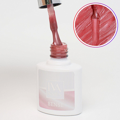 Гель-лак кошачий глаз IVA Nails SENSE №4 8 мл