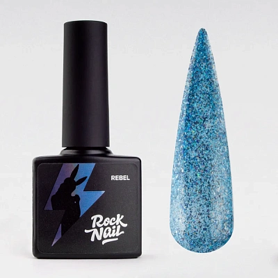 Гель-лак RockNail №981 Rebel (Party Mode) 10 мл