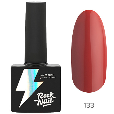 Гель-лак RockNail №133 Basic (Rude Bean) 10 мл