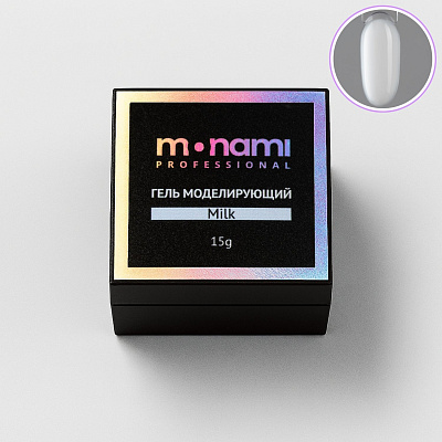 Гель для наращивания и укрепления Monami Milk 15 г