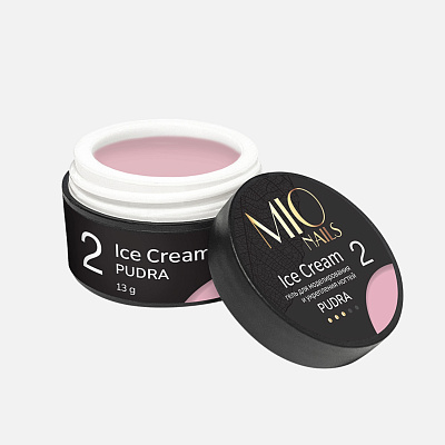 Гель Ice Cream Gel PUDRA #02 Mio Nails 13 г