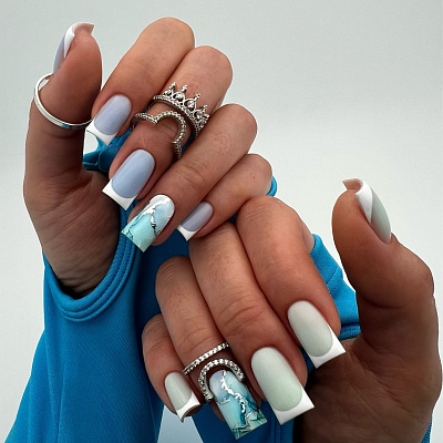 Гель для наращивания и укрепления Monami Aqua 15 г