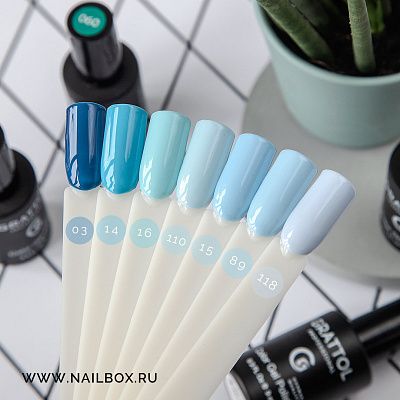 Гель-лак Grattol GTC110 Clear Sky, 9 мл