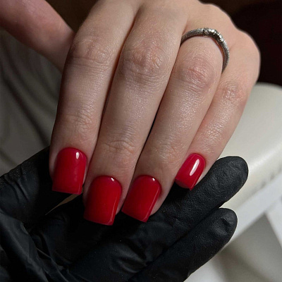 Камуфлирующая база для гель-лака MIO Nails Base Cover Strong Luxe RED 15 мл
