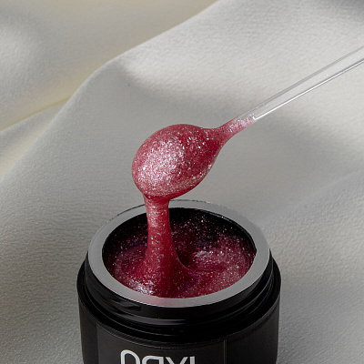 Моделирующий гель NAVI с блестками Love Story Gel 17 15 мл