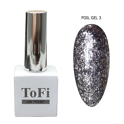 Гель-краска ToFi жидкая фольга F3 10 мл