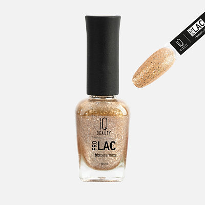 Лак для ногтей IQ Beauty №104 укрепляющий с биокерамикой 12,5 мл