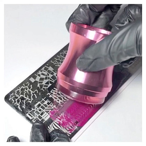 Краска для стемпинга TNL LUX №021 светло-розовый, 10 мл
