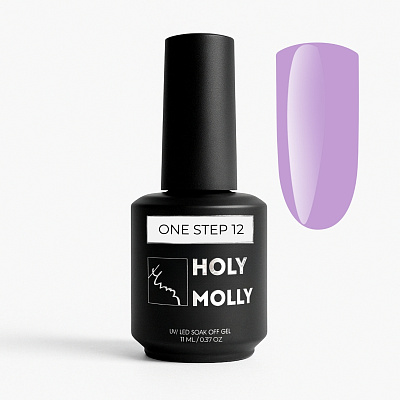 Гель-лак Holy Molly ONE STEP 3 IN 1 №12 11 мл