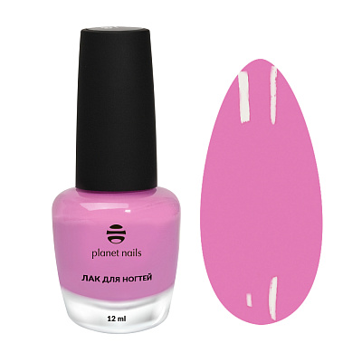 Лак для ногтей с гелевым эффектом Planet nails №871 12 мл арт.13871