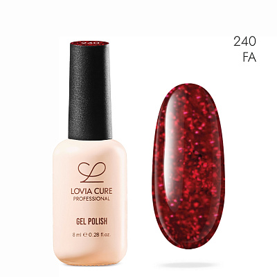 Гель-лак LOVIA CURE 240 FA 8 мл