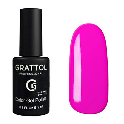 Гель-лак Grattol GTC166 Ultra Fuchsia, 9 мл