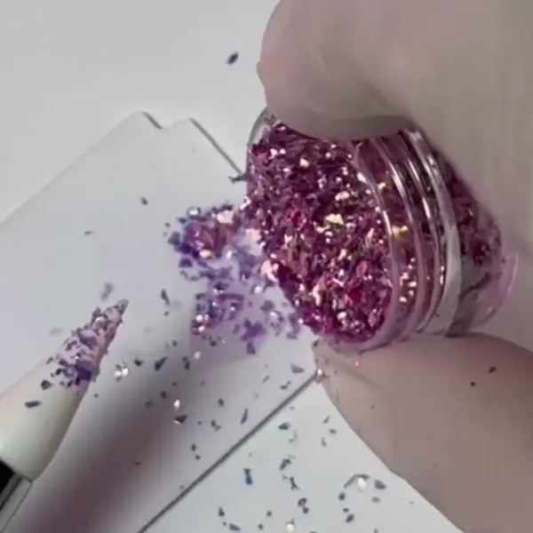 Микс осколков Райская птичка №1762 Zoo Nail Art 1 г