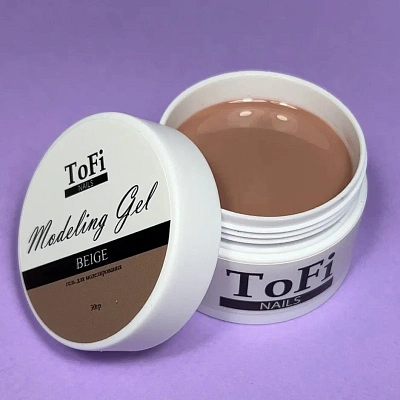 Гель для моделирования Modeling Gel ToFi Beige 30 г